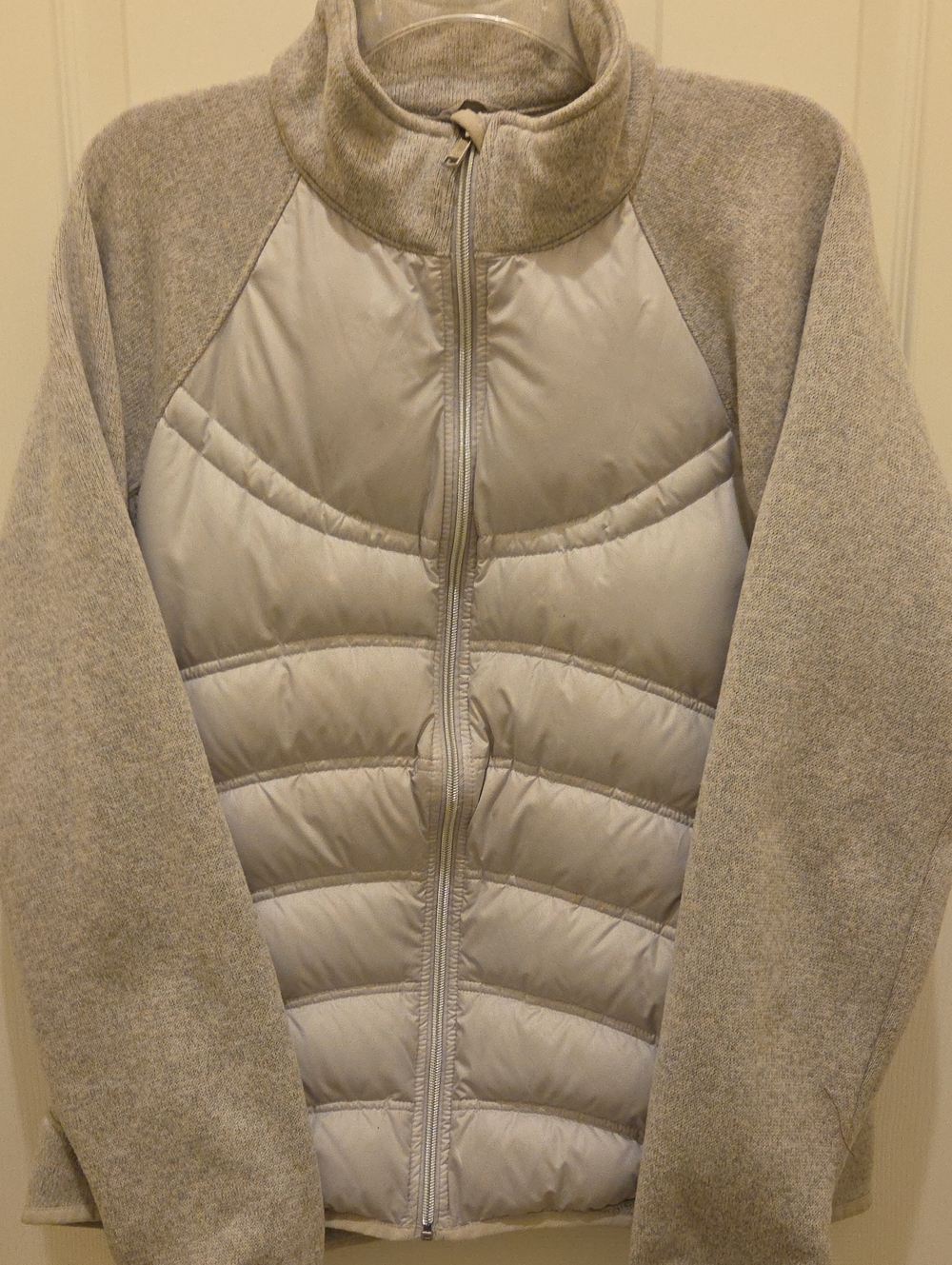 Down for It All Jacket Gray Puffer